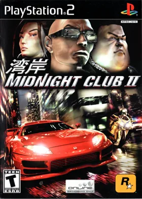 Midnight Club II box cover front